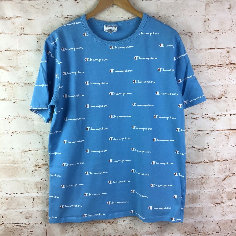 Champion Mens Reverse Weave Vintage Short Sleeve T-shirt Size Large